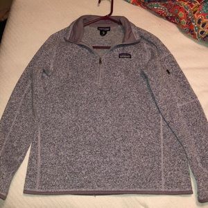 Purple Patagonia Better Sweater pullover